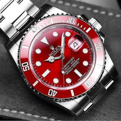 red bezel rolex submariner|rolex submariner bezel price.